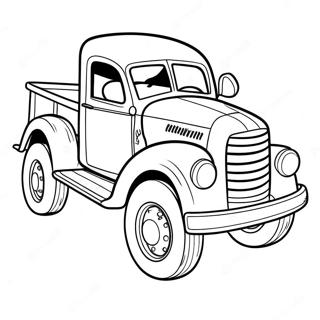 Little Blue Truck Coloring Page 59773-47291