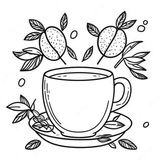 Tea Coloring Page 59843-47353