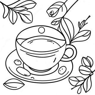 Tea Coloring Page 59843-47355