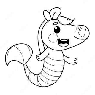 Peppa Pig Mermaid Coloring Page 59873-47390