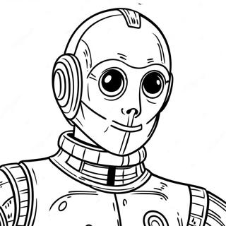 C3po 塗り絵ページ