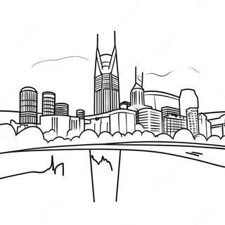 Nashville Coloring Pages