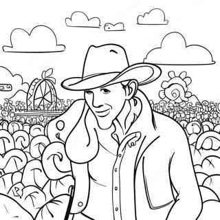 Country Music Festival Coloring Page 59904-47409