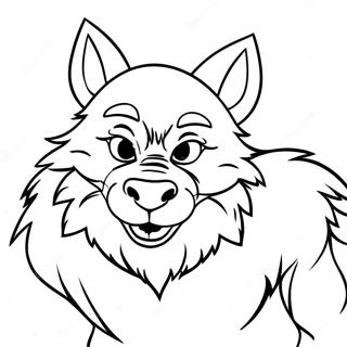 Big Bad Wolf Coloring Pages