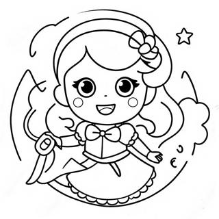 Magical Girl Coloring Pages