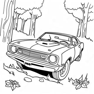 General Lee Classic Car Coloring Page 59973-47464