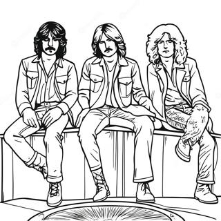 Led Zeppelin Boyama Sayfaları