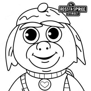 Rosita Sesame Street Coloring Page 60103-47562