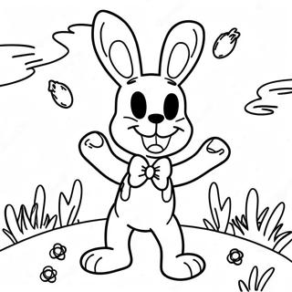 Spring Bonnie Coloring Page 6010-4779