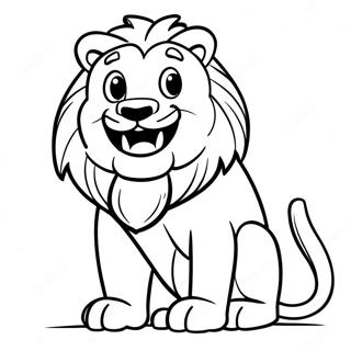 Nittany Lion Mascot Coloring Page 60114-47570