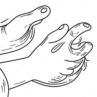 Wash Your Hands Coloring Page 60133-47586