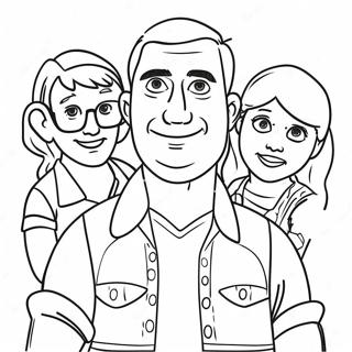 Doug With Friends Coloring Page 60294-47728