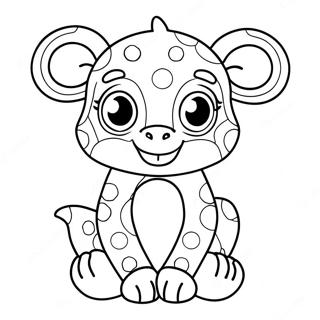 Dot Coloring Pages