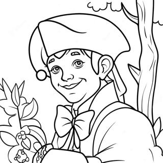 Jester Garten Of Banban Coloring Pages