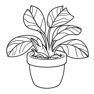 Audrey Ii Plant Coloring Page 60474-47859