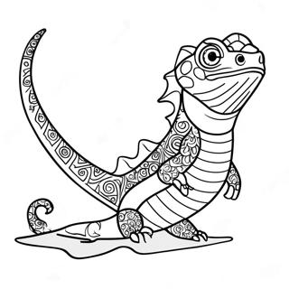 Gekko Mobile In Action Coloring Page 60484-47869