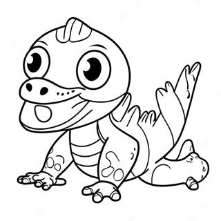 Gekko Mobile In Action Coloring Page 60484-47871