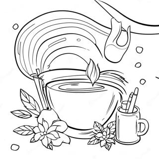 Paint And Sip Templates Coloring Page 60513-47888