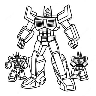 Transformers Combiner Wars Coloring Pages