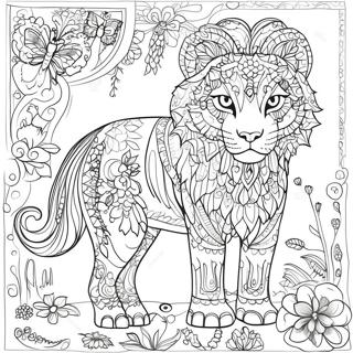 Intricate Animal Coloring Pages