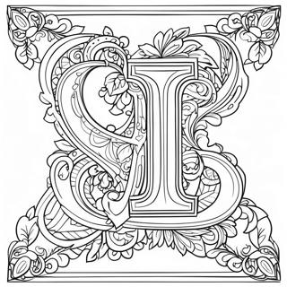 Capital Letter I Coloring Page 60643-47978