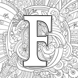 Illustrative Capital Letter I Coloring Page 60644-48002