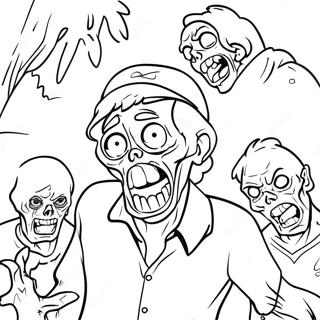 Zombies Coloring Page 60663-48019