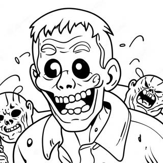 Zombies Coloring Page 60663-48020