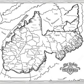 West Virginia Coloring Pages