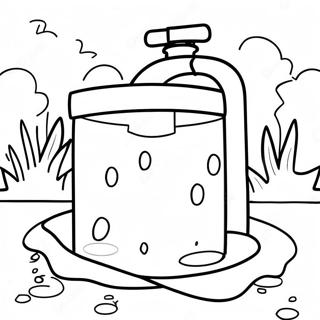 Water Conservation Coloring Page 60703-48039