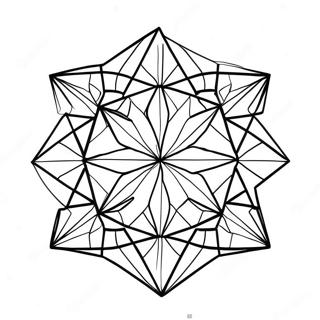 Diamond Shaped Coloring Page 6070-4827