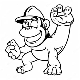 Dixie Kong Coloring Page 60713-48046