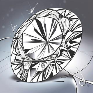 Sparkling Diamond Coloring Page 6071-4829