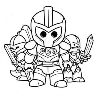 Nexo Knights Coloring Pages