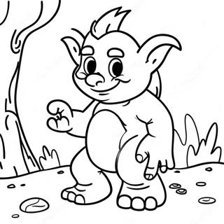 Trollstopia Coloring Pages