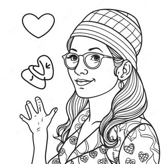 I Love Nana Coloring Page 60833-48138