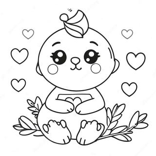 I Love Nana Coloring Page 60833-48140