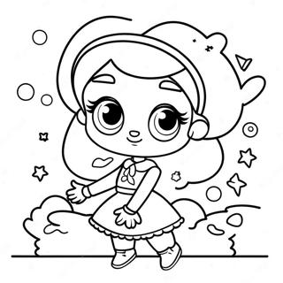 Stoned High Powerpuff Girl Coloring Pages