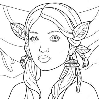 Uma Coloring Page 60913-48198