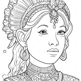 Uma Coloring Page 60913-48200