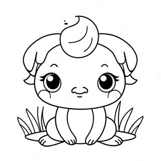 Cute Uma Character Coloring Page 60914-48203