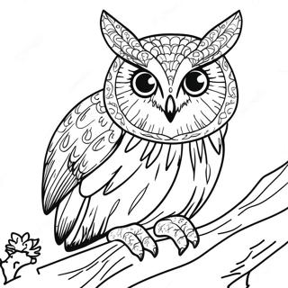 Nocturnal Animals Coloring Page 60923-48206