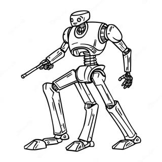 Battle Droid Coloring Page 60933-48209