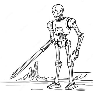 Battle Droid Coloring Page 60933-48210