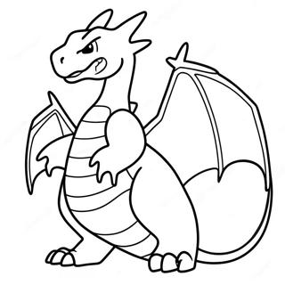 Gigantamax Charizard Coloring Pages