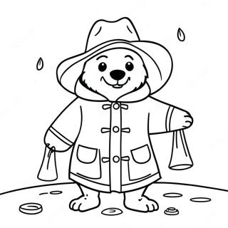 Paddington Coloring Pages