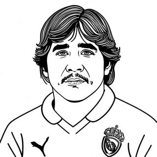 Maradona Pagini De Colorat