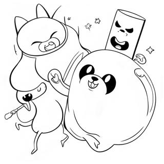 Adventure Time Coloring Pages