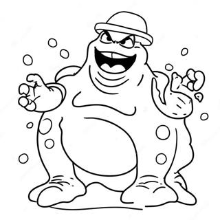 Slimer Coloring Page 61113-48354