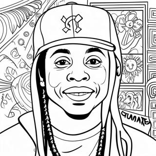 Lil Wayne Coloring Pages